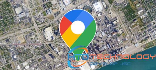 Google Maps là phần mềm chỉ đường trên ô tô được sử dụng phổ biến