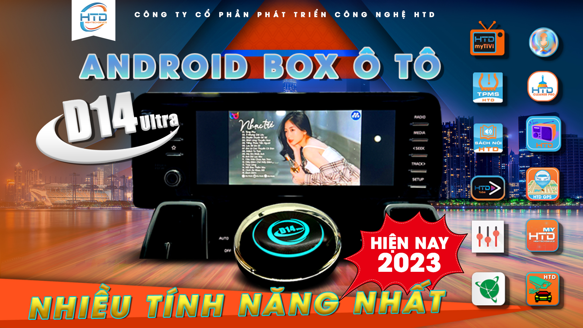 Android box ô tô nhiều tính năng nhất hiện nay